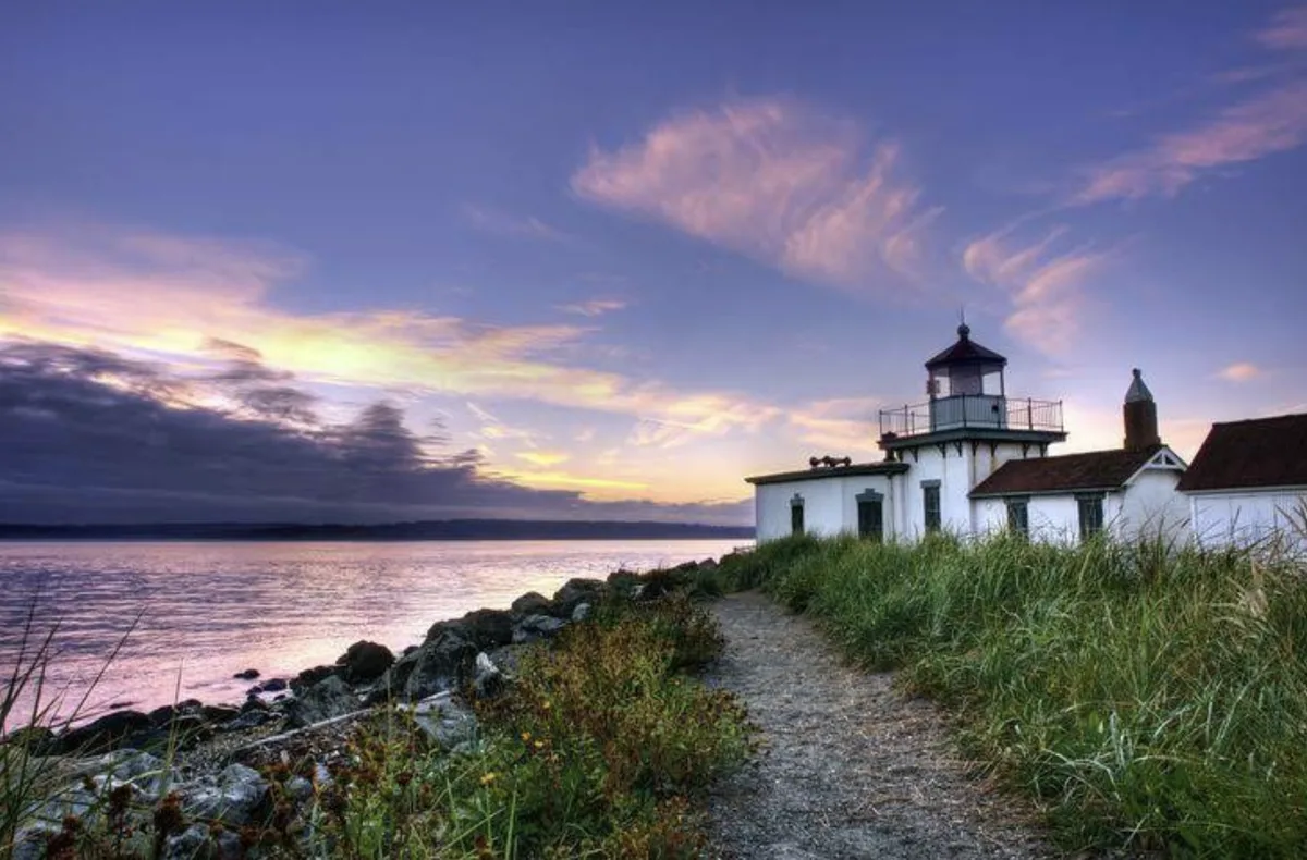 Discovery Park — 534 acres of forest and Puget Sound shoreline