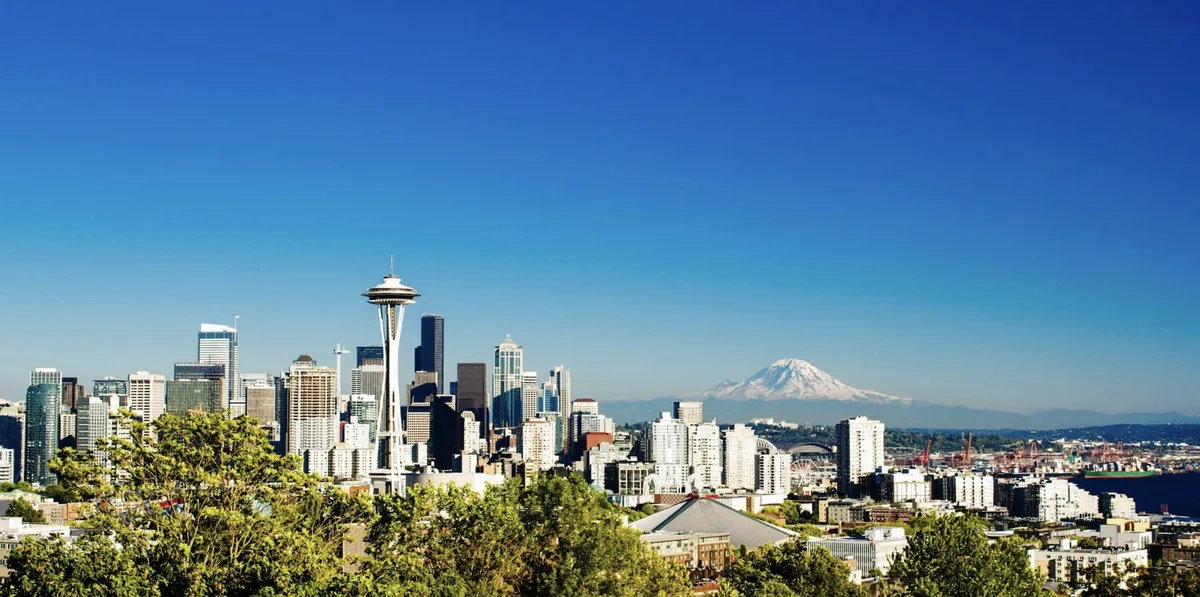 Kerry Park — Seattle skyline with Space Needle view